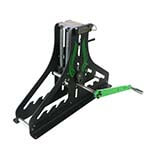 Could this tool bend some 2" x 0.5" rectangular aluminum tubing to an 18" radius? easy way