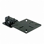 What are the dimensions of the vise mounting plate?