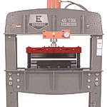 What is the max size I can use with the Edwards 20 ton Press?