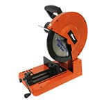 What are the advantages of the Slugger cold cut saw over abrasive cut-off saws?