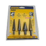 What are step drill bits used for?