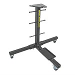 What is the height of the stand? What length are the legs?