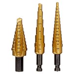 Unibit Step Drill Set, #1T, 2T, and 3T Questions & Answers