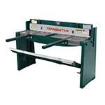 Can the backgauge be bypassed to shear 10’ pcs from a coil