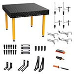 BuildPro ALPHA 5/8 Welding Table Bundle, 48 x 48 inch Questions & Answers